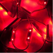 12v SMD 5050 Waterproof 2 Diode LED Module Red